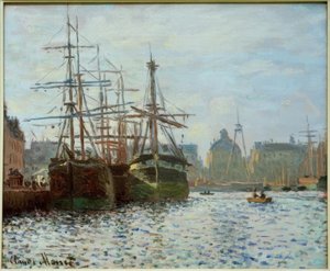 बेसिन डू कॉमर्स, ले हैवर द्वारा Claude Monet