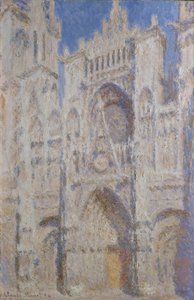 रूवेन कैथेड्रल: द पोर्टल (सनलाइट), 1894 द्वारा क्लाउड मोनेट