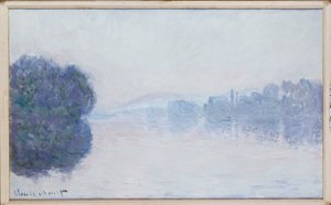 वर्नोन, मार्निंग इफ़ेक्ट के पास द सीन, c.1894 द्वारा क्लाउड मोनेट