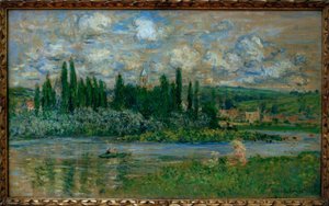 Vue de Vetheuil (Vetheuil sur Seine से देखें) द्वारा क्लाउड मोनेट