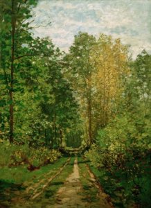 वन पथ द्वारा Claude Monet