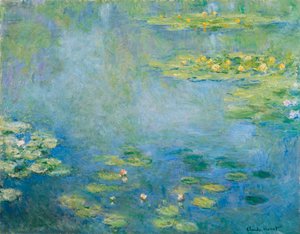 पानी लिली, सी। 1906 द्वारा Claude Monet