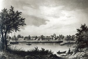 वाल्डिविया, एच। वांडर-बर्च द्वारा 1836 में &39;द हिस्ट्री ऑफ चिलीन्ग्रेव्ड&39; से द्वारा क्लाउडियो गे