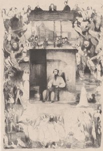 एक निंदित व्यक्ति का अंतिम दिन, 1833। द्वारा सेलेस्टिन नानतेयुइल