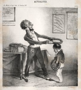 समाचार: पुरस्कार वितरण, 1841। द्वारा क्लेमेंटे प्रीचे