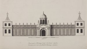 ब्रिटिश म्यूजियम, होलबोर्न, सी .1750