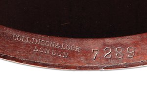 विक्टोरियन inlaid सामयिक तालिका, विस्तार, c.1880 (शीशम और हाथीदांत)