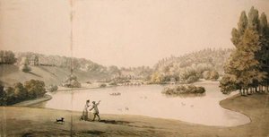 स्टौरहेड, c.1780 (कागज पर वॉटरकलर और पेंसिल)