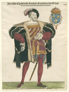 फ्रांसिस I 1494-1547 का राजा, फ्रांस का राजा, ब्रिटनी का ड्यूक, प्रोवेंस की गणना, c.1540 द्वारा कॉर्नेलिस एंथोनिस।