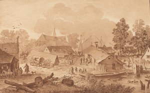 तालाब वाला गांव, सी। 1782.