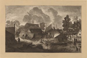 तालाब वाला गांव, सी। 1782. द्वारा कॉर्नेलिस ब्रौवर