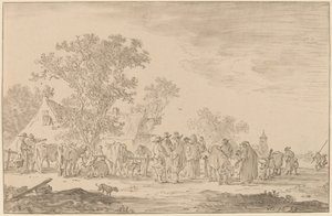 मवेशी बाजार, 1767।