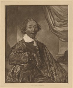 एक बैठे हुए आदमी का चित्र द्वारा Cornelis Ploos van Amstel