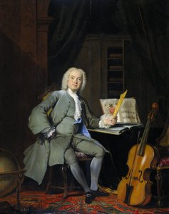 वान डेर मर्श परिवार के एक सदस्य का पोर्ट्रेट, 1736