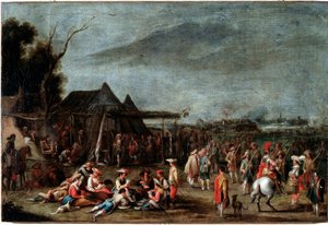 कॉर्नेलिस डी वेल (1592-1667) द्वारा 17वीं शताब्दी की डिम 50x75 सेमी जीन, म्यूसी डि स्ट्राडा नुओवा (पूर्व पलाज़ो बियान्को) द्वारा कॉर्नेलिस डी वेले