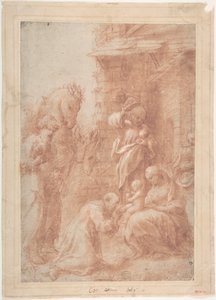 द एडवेंचर ऑफ द मैगी, सीए। 1517. द्वारा Correggio