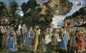 डिस्केसा दाल मोंटे सिनाई द डिसेंट फ्रॉम माउंट सिनाई, 1481-1482।