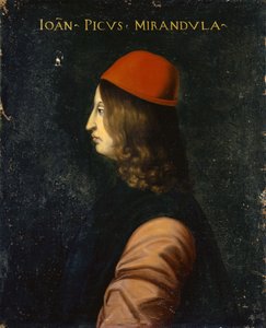 गियोवन्नी पिको डेला मिरांडोला का पोर्ट्रेट, c.1560