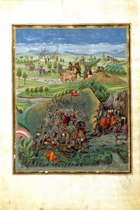 मार्च ग्रह का प्रभाव: युद्ध का दृश्य (लघु, c.1470)