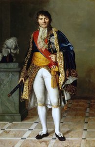 फ्रेंकोइस-जोसेफ लेफेब्रे का पोर्ट्रेट 1755-1820, साम्राज्य का मार्शल द्वारा सेसरीन हेनरीट डेविन मिरवॉल्ट