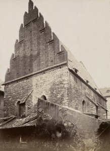 पुराना नया आराधनालय, c.1875 द्वारा चेक फोटोग्राफर चेक फोटोग्राफर