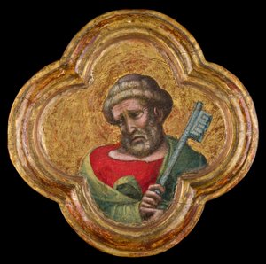 सेंट पीटर, 137077 (पैनल पर तापमान) द्वारा Dalmasio di Jacopo Scannabecchi डालमासियो di Jacopo Scannabecchi