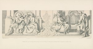 विलियम, इंग्लैंड पर आक्रमण करने पर तुला; फ्रांस के फिलिप I की सहायता के लिए भीख मांगता है, और फ्लैंडर्स के बाल्डविन अर्ल अपने ससुर के लिए द्वारा डेनियल मैक्लिज़
