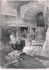 डॉन पाब्लो एंड द गार्ड, द मैगज़ीन ऑफ़ आर्ट 1893, कैसेल एंड कंपनी से