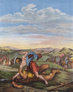 डेविड ने गोलियत को हराया द्वारा Daniele da Volterra 1509 66 के बाद Daniele da Volterra 1509 66 के बाद