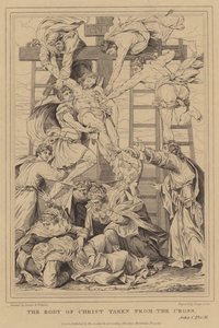क्रूस से लिया गया मसीह का शरीर, जॉन द्वारा Daniele da Volterra 1509 66 के बाद Daniele da Volterra 1509 66 के बाद