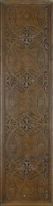 शास्त्रीय फॉलेट बॉर्डर, c.1893 (कांस्य-प्लेटेड गढ़ा-लोहा) के साथ शैलीबद्ध वनस्पति रूपांकनों की विशेषता द्वारा डंकमार और सुलिवन लुई एडलेर