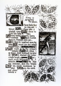 रोसेट्टी के &39;हाउस ऑफ लाइफ&39; सॉनेट अनुक्रम से प्रकाशित लेख, c.1880