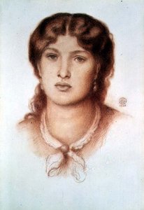 फैनी कॉर्नफोर्थ का पोर्ट्रेट, 1868 द्वारा डांटे गेब्रियल चार्ल्स रोसेटी