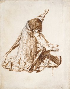 सेंट सेसिलिया, c1850s द्वारा डांटे गेब्रियल रॉसेटी
