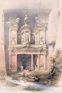 एल कास्ने (ट्रेजरी), पेट्रा, मार्च 1839