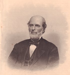 अमेरिकी राजनेता जॉर्ज टी कोब (1813-1870) का पोर्ट्रेट, महिलाओं के भंडार, संयुक्त राज्य अमेरिका से एफई जोन्स द्वारा उत्कीर्ण, लगभग 1870 द्वारा WG (बाद) थायर