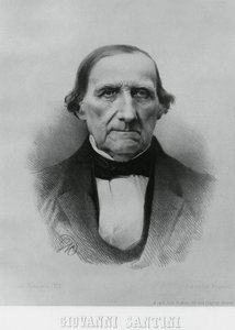 जियोवानी सेंटिनी (1787-1877) का पोर्ट्रेट, इतालवी खगोलशास्त्री, गणितज्ञ और वैज्ञानिक