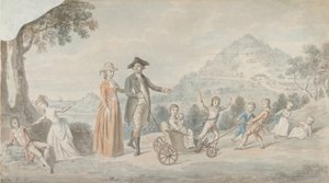 सर जेम्स हंटर ब्लेयर का परिवार, प्रथम बैरोनेट 1741-1787, सीए। 1785.