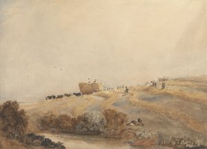 हेमिंग, c.1808 (डब्ल्यू - सी बॉडीकोल के साथ ग्रेफाइट से अधिक कागज पर) द्वारा डेविड कॉक्स