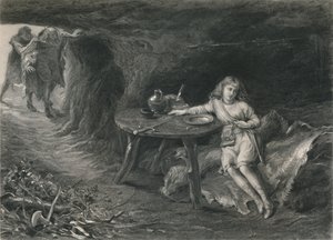 इमोजेन इन द केव साइम्बलाइन, c1870 द्वारा डेविड देस्वचेज़