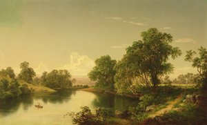 एसोपस क्रीक पर, उल्स्टर काउंटी, एनवाई, 1859