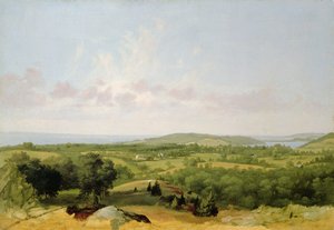 वॉरविक, रोड आइलैंड के पास, Narragansett Bay का दृश्य द्वारा डेविड जॉनसन