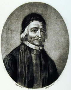 ब्रिटिश इतिहास में शानदार चरित्रों से रिचर्ड अर्लोम (1743-1822) द्वारा उत्कीर्ण डॉ। थॉमस बेली का चित्र द्वारा डेविड लोगन