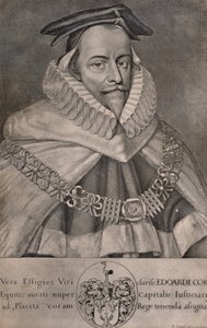 सर एडवर्ड कोक, अंग्रेजी वकील, लेखक और राजनीतिज्ञ, c1666 1894