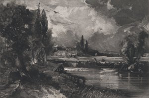 ए मिल, 1829। द्वारा डेविड लुकास