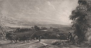 शरदकालीन सूर्यास्त, 1830।