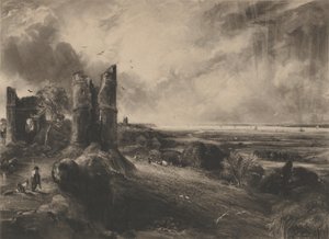 हैडली कैसल: लार्ज प्लेट, 1830-32। द्वारा डेविड लुकास
