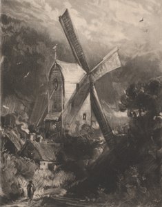 ब्राइटन के पास मिल, 1829।