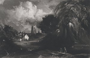 स्टोक-बाई-नीलैंड, 1829। द्वारा डेविड लुकास