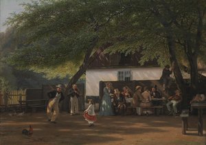 गेमकीपर के घर पर एक कॉफ़ी पार्टी